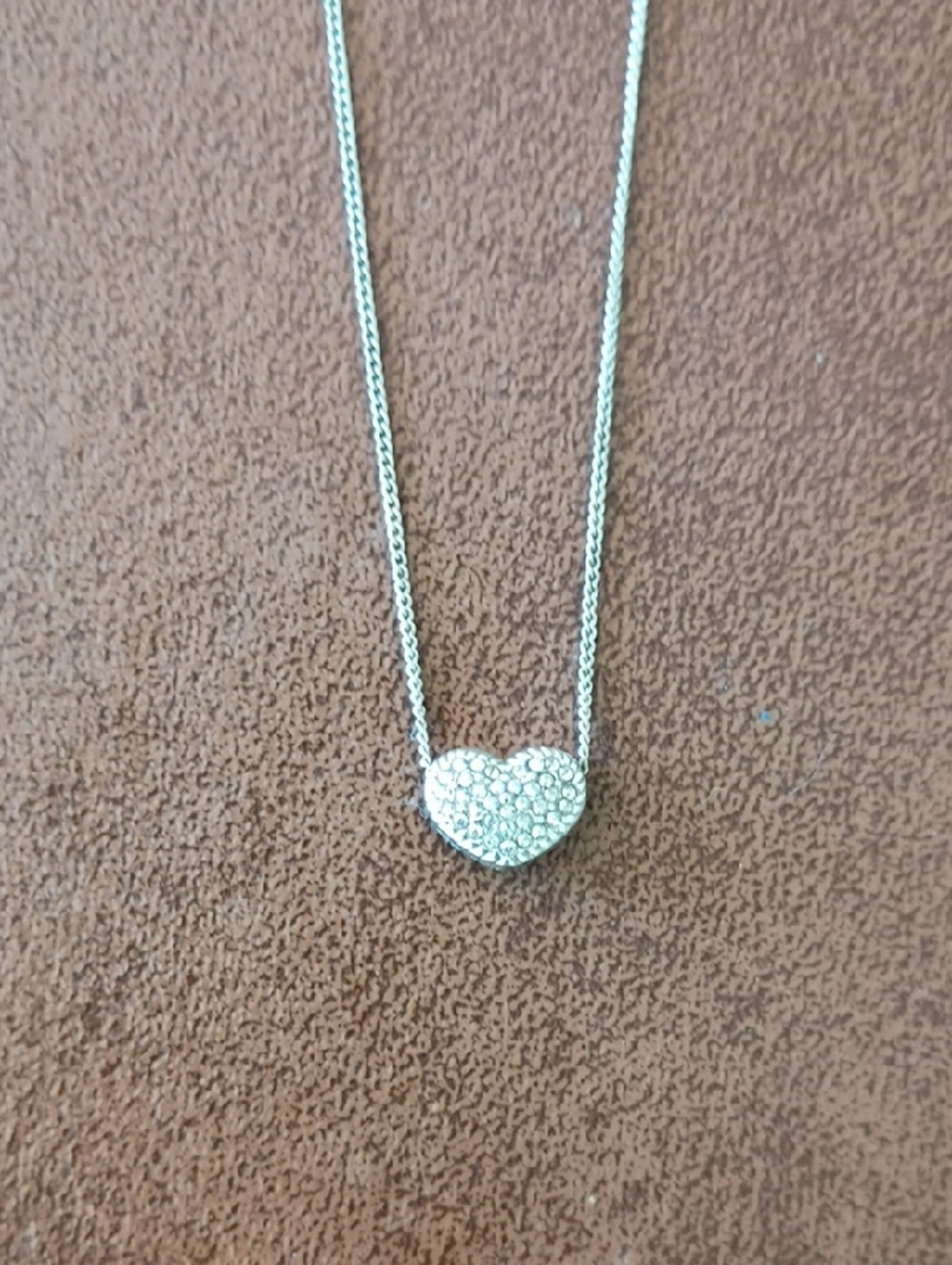 Brighton Illumina Petite Celeste Silver Heart Pendant Necklace